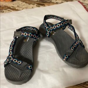 Skechers Women's Sandals - Multicolor and Gray